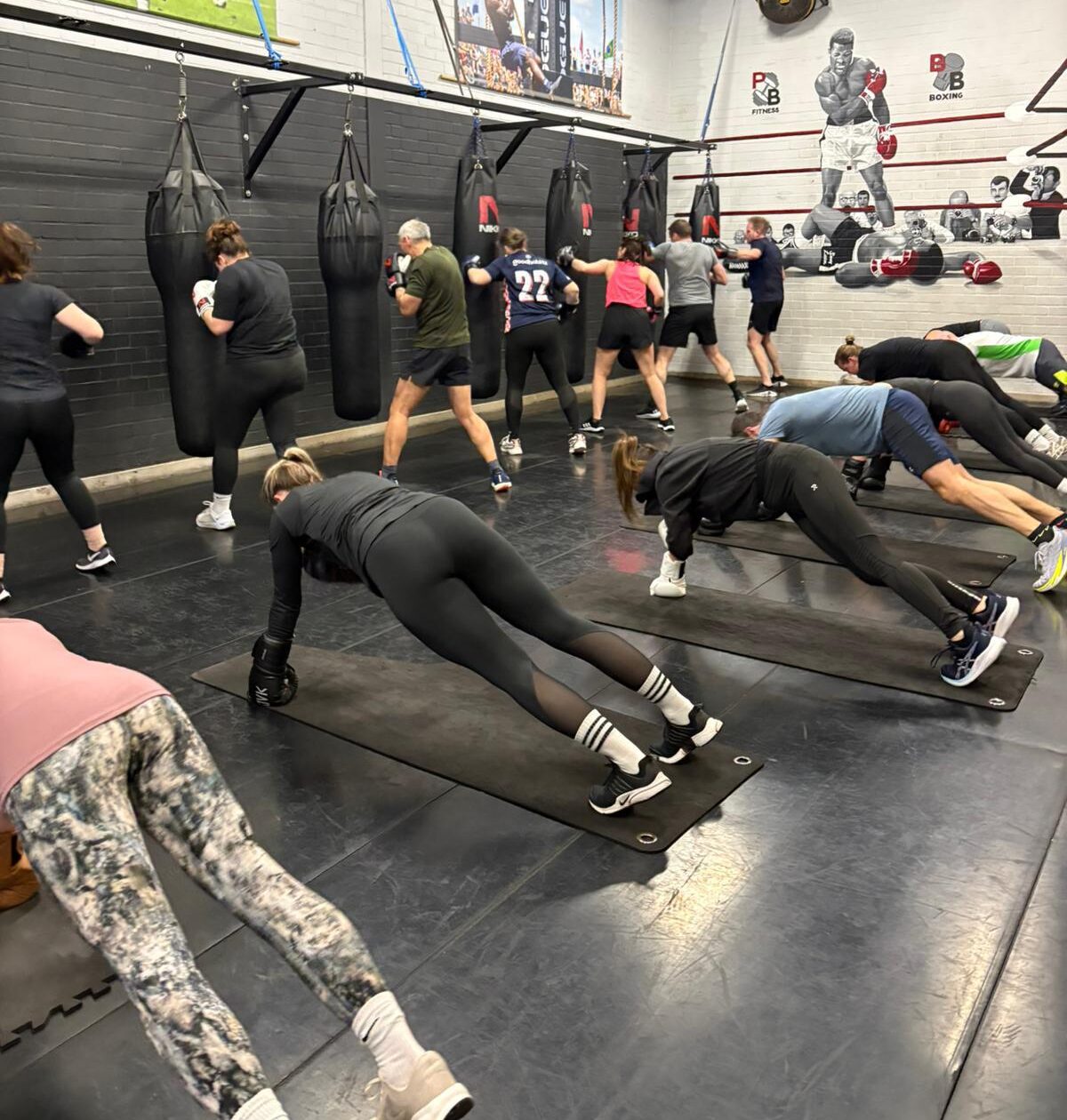 Bokszaktraining afbeelding